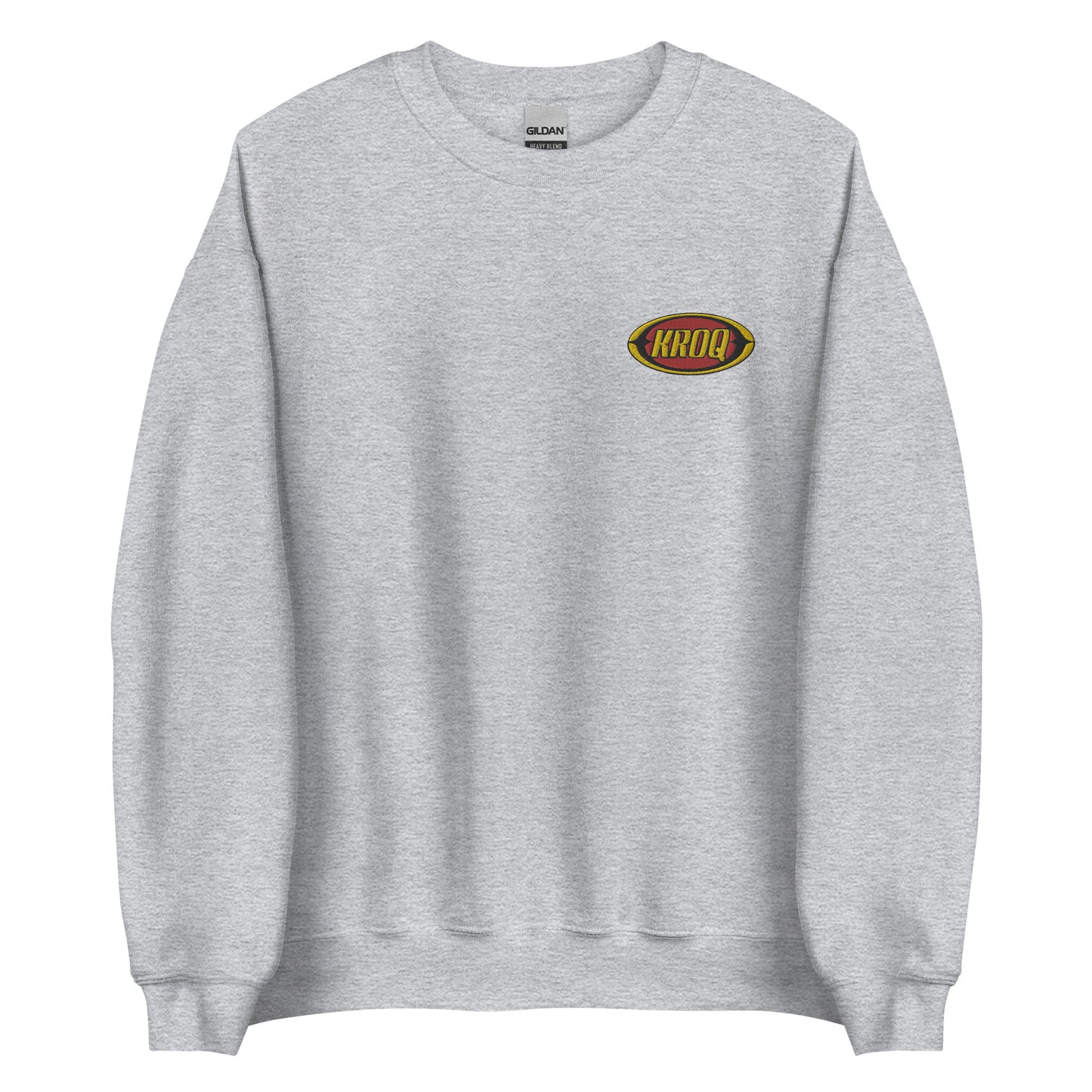 90s Embroidered Sweater - Grey