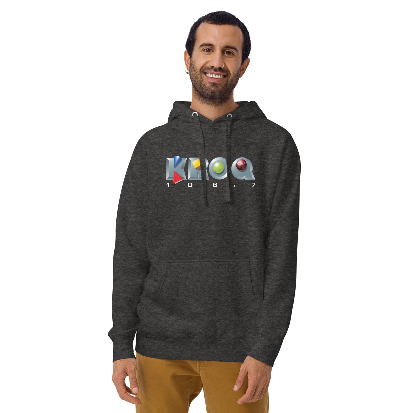 Shapes Hoodie - Charcoal